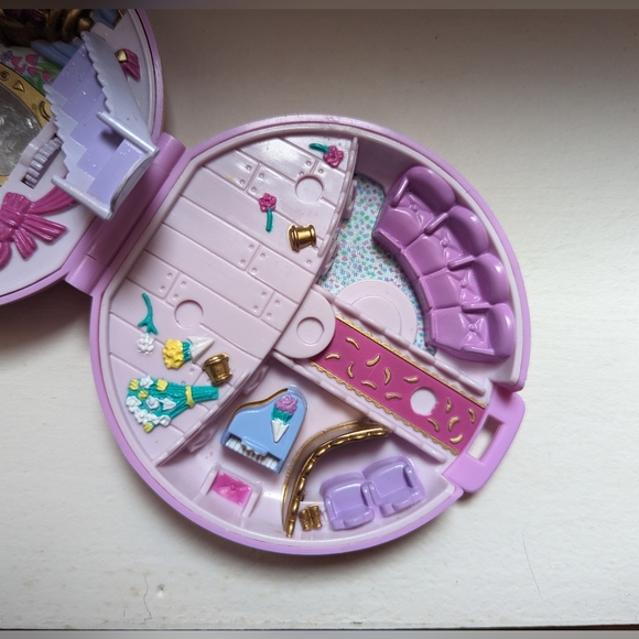 Rare Vintage 1993 Bluebird Polly Pocket Ballerina Compact Only - Picture 4 of 8
